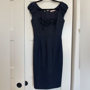 REBECCA TAYLOR LITTLE BLACK  DRESS SIZE 4 Beautiful